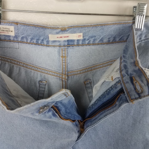levi's high rise mom shorts not kidding